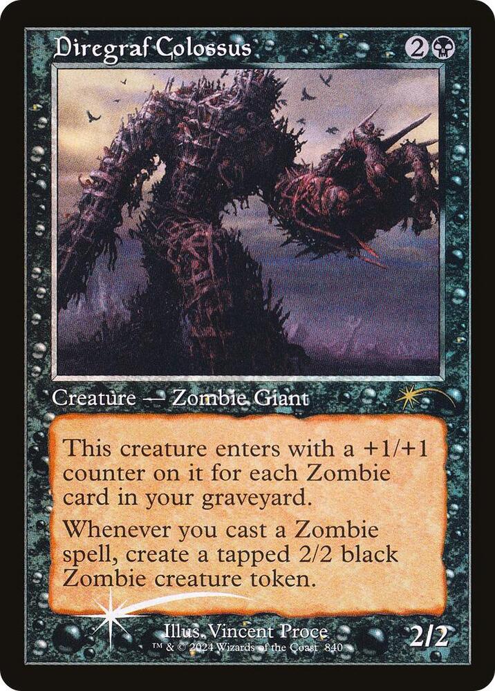 Diregraf Colossus (Retro Frame) (840) [Secret Lair Drop]