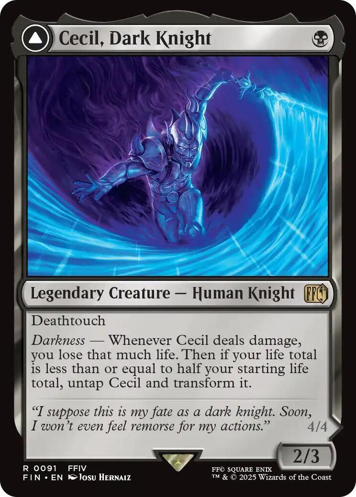 Cecil, Dark Knight (91) [Final Fantasy]