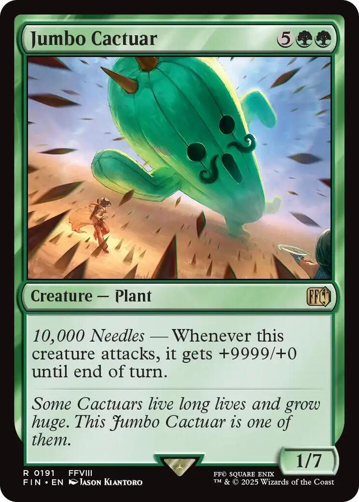 Jumbo Cactuar (191) [Final Fantasy]