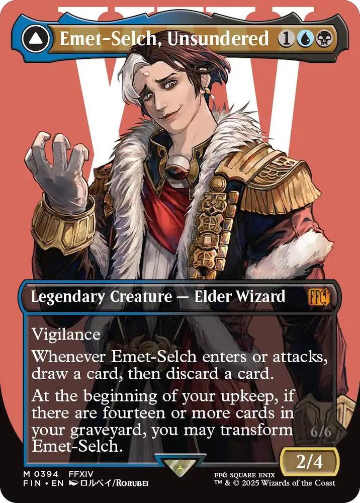 Emet-Selch, Unsundered (Borderless) (394) [Final Fantasy]