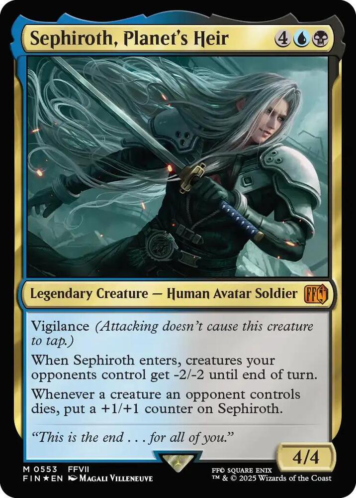 Sephiroth, Planet's Heir (553) [Final Fantasy]