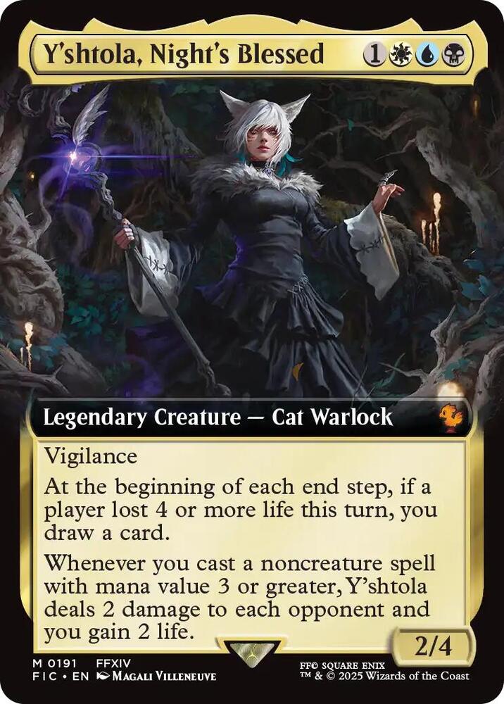 Y'shtola, Night's Blessed (Extended Art) (191) [Final Fantasy Commander]