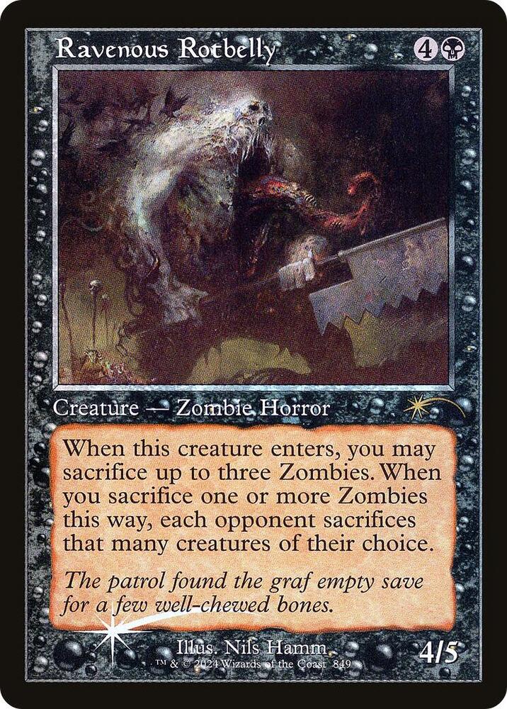 Ravenous Rotbelly (Retro Frame) (849) [Secret Lair Drop]