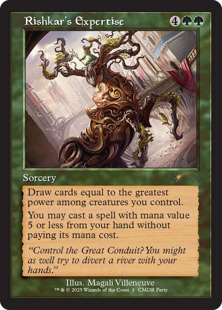 Rishkar's Expertise (Retro Frame) (1) [WPN & Gateway Promos]