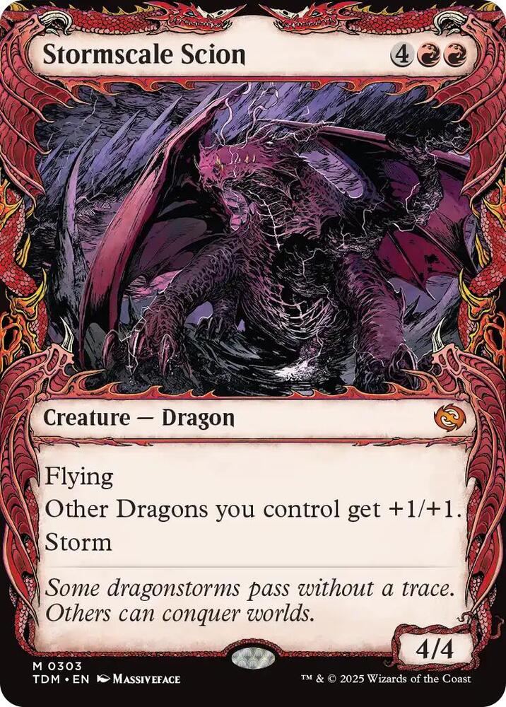 Stormscale Scion (Showcase) (303) [Tarkir: Dragonstorm]