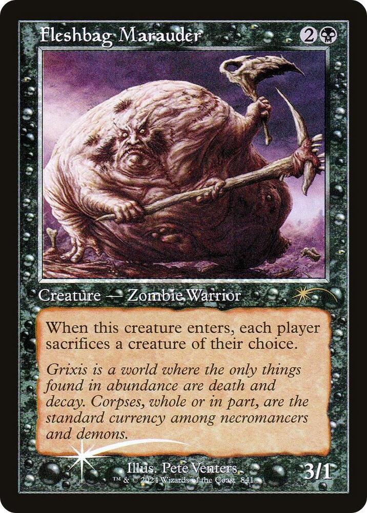 Fleshbag Marauder (841) (Retro Frame) [Secret Lair Drop]