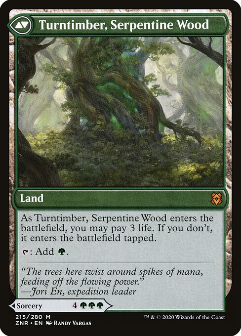 Turntimber Symbiosis (215) [Zendikar Rising] Reverse