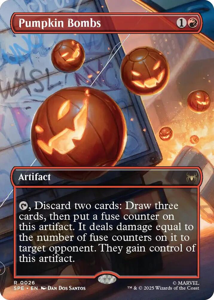 Pumpkin Bombs (Borderless) (26) [Marvel's Spider-Man: Eternal-Legal]