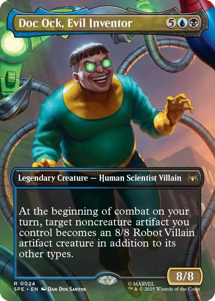 Doc Ock, Evil Inventor (Borderless) (24) [Marvel's Spider-Man: Eternal-Legal]