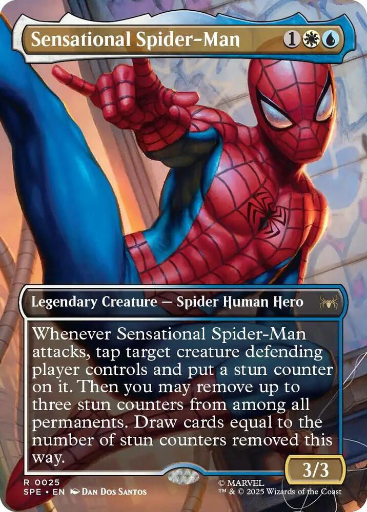 Sensational Spider-Man (Borderless) (25) [Marvel's Spider-Man: Eternal-Legal]