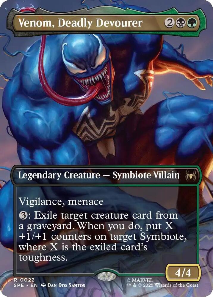 Venom, Deadly Devourer (Borderless) (22) [Marvel's Spider-Man: Eternal-Legal]
