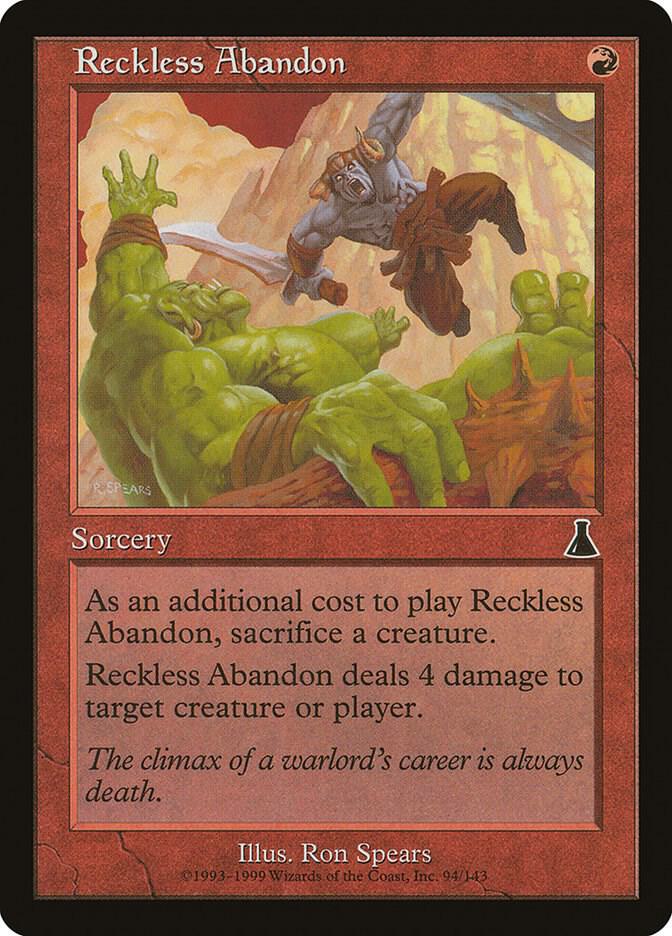Reckless Abandon (94) [Urza's Destiny]