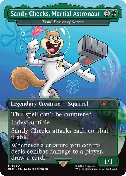 Sandy Cheeks, Martial Astronaut - Toski, Bearer of Secrets (1930) [Secret Lair Drop]