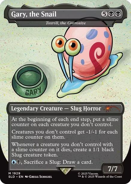 Gary, the Snail - Toxrill, the Corrosive (1929) [Secret Lair Drop]
