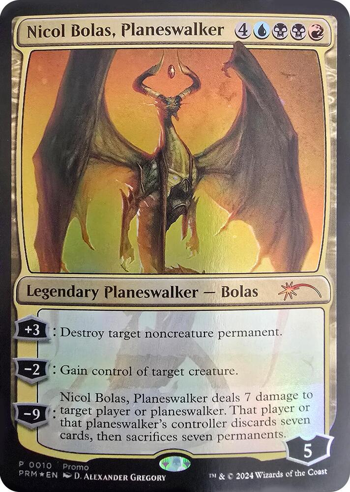 Nicol Bolas, Planeswalker (10) [Unique and Miscellaneous Promos]