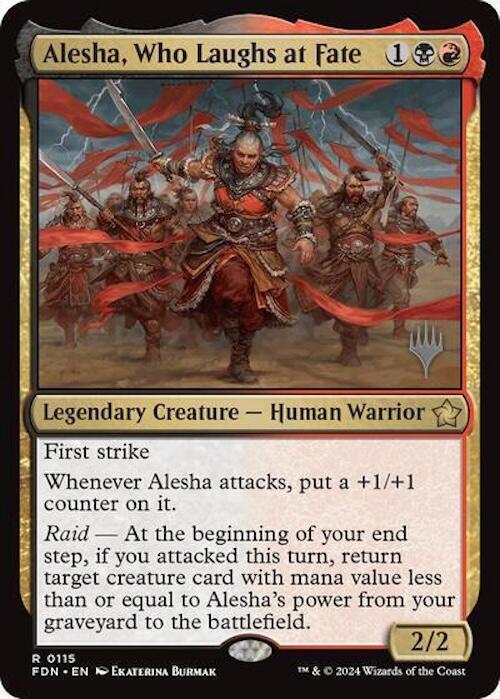 Alesha, Who Laughs at Fate (115) [Aetherdrift Promos]