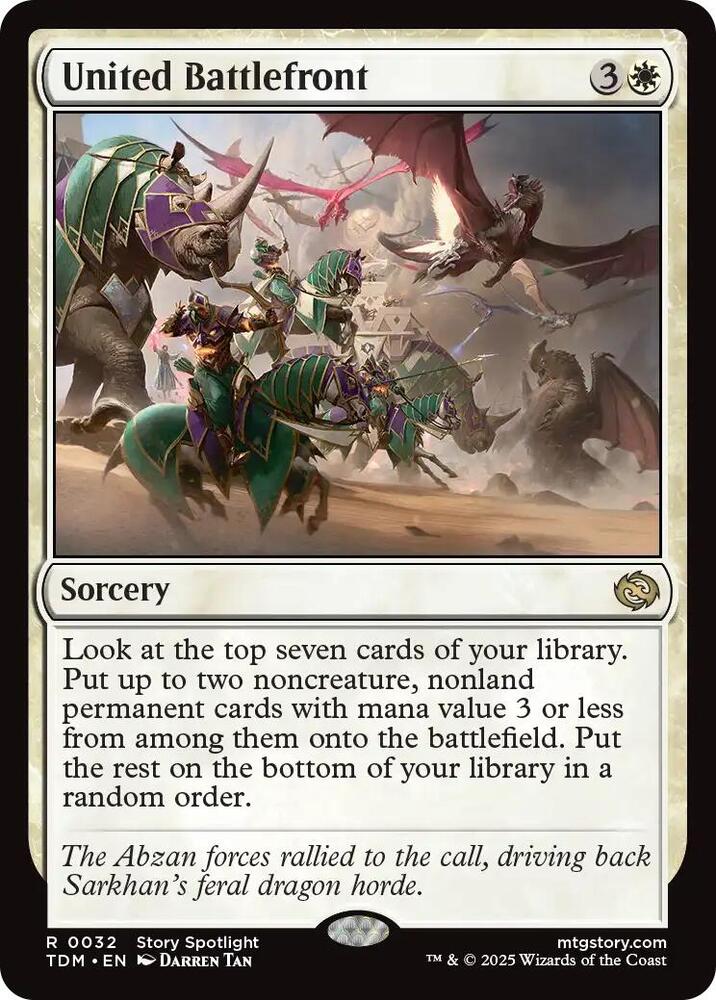 United Battlefront (32) [Tarkir: Dragonstorm]