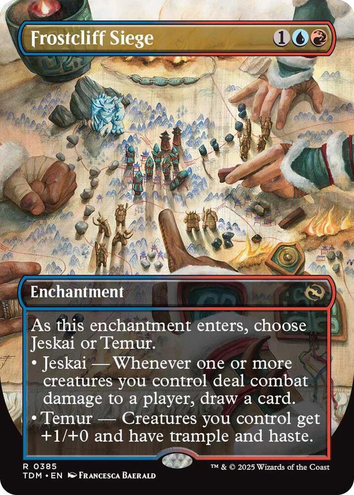 Frostcliff Siege (Borderless) (385) [Tarkir: Dragonstorm]