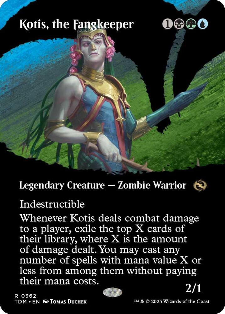 Kotis, the Fangkeeper (Borderless) (362) [Tarkir: Dragonstorm]