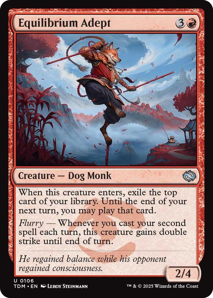 Equilibrium Adept (106) [Tarkir: Dragonstorm]