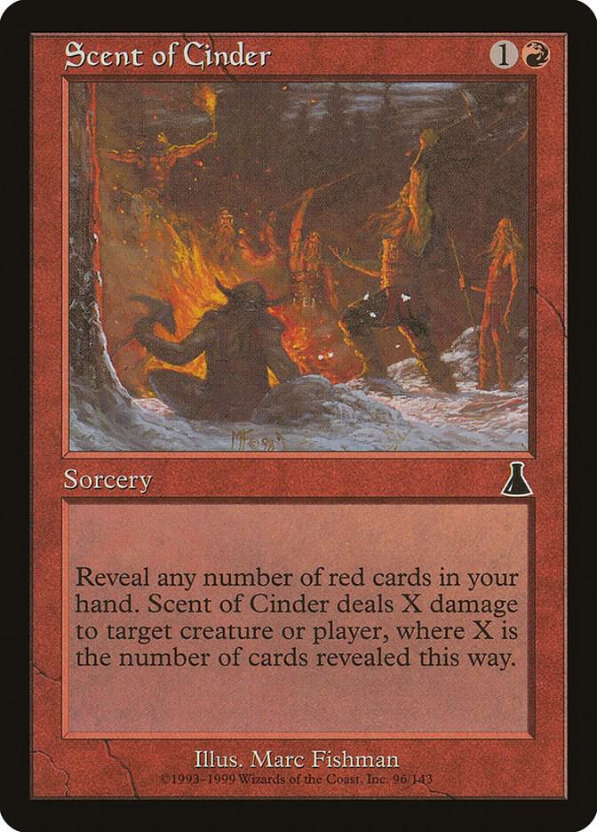 Scent of Cinder (96) [Urza's Destiny]