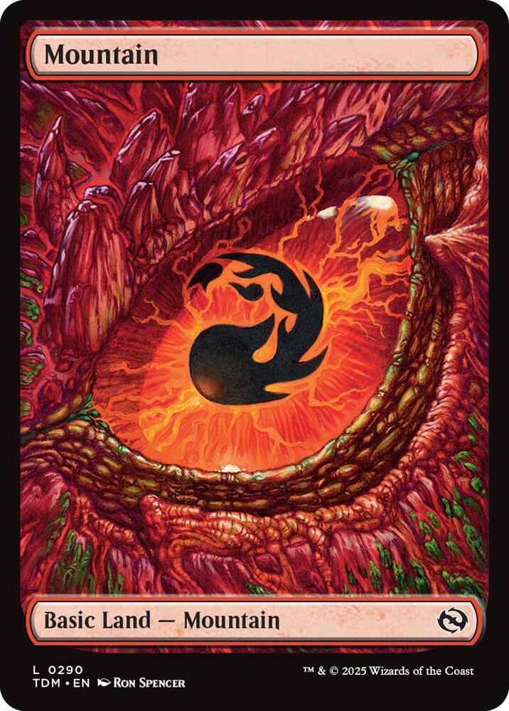 Mountain (0290) [Tarkir: Dragonstorm]