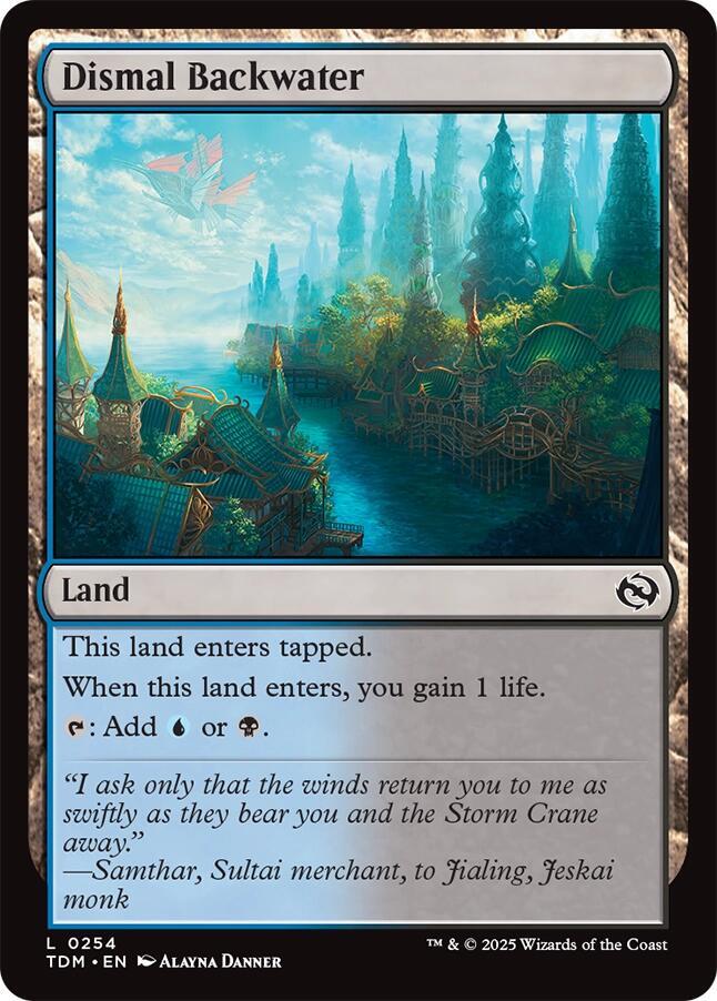 Dismal Backwater (254) [Tarkir: Dragonstorm]