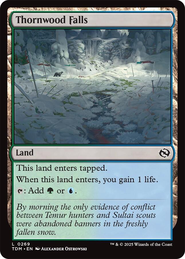 Thornwood Falls (269) [Tarkir: Dragonstorm]