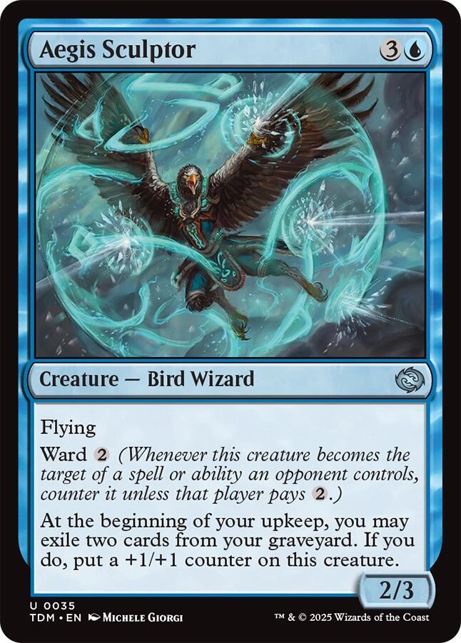 Aegis Sculptor (35) [Tarkir: Dragonstorm]