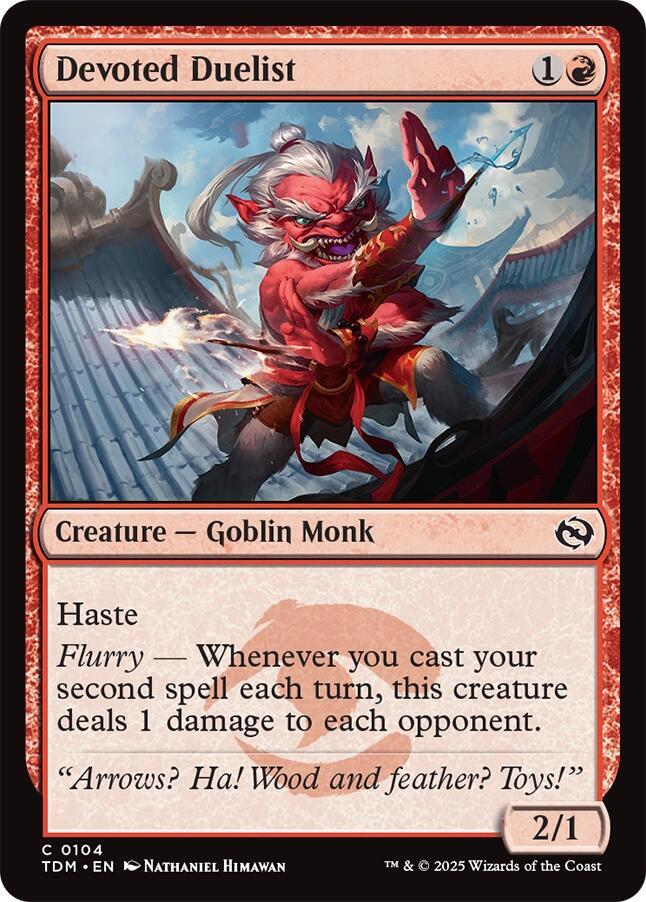 Devoted Duelist (104) [Tarkir: Dragonstorm]
