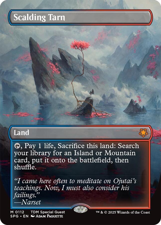 Scalding Tarn (Borderless) (112) [Special Guests]