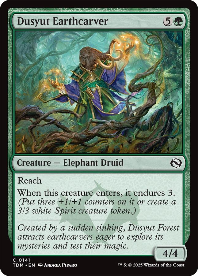 Dusyut Earthcarver (141) [Tarkir: Dragonstorm]