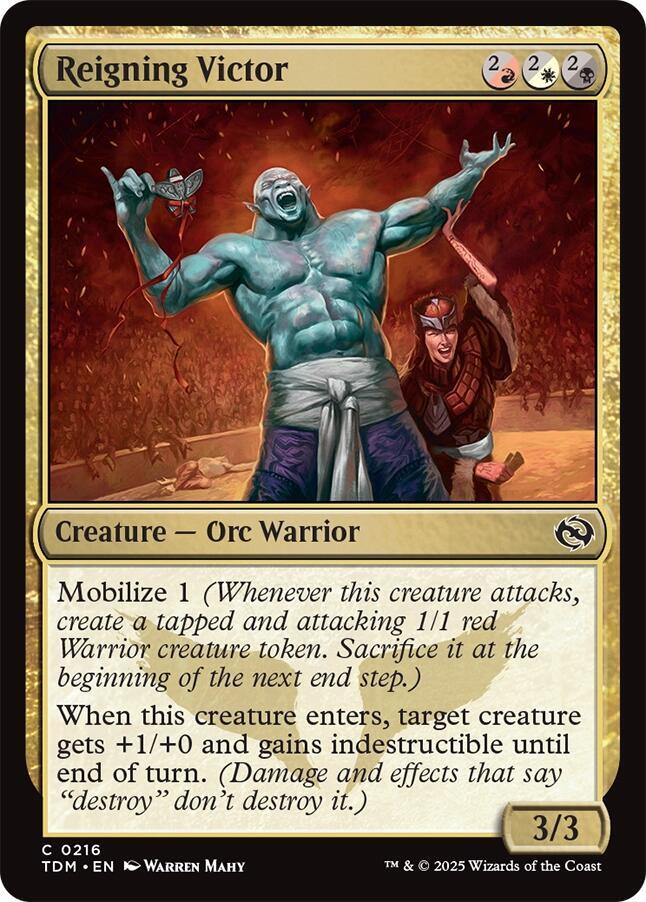 Reigning Victor (216) [Tarkir: Dragonstorm]