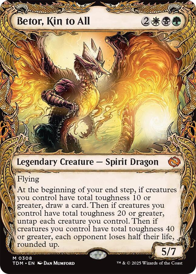 Betor, Kin to All (Showcase) (308) [Tarkir: Dragonstorm]
