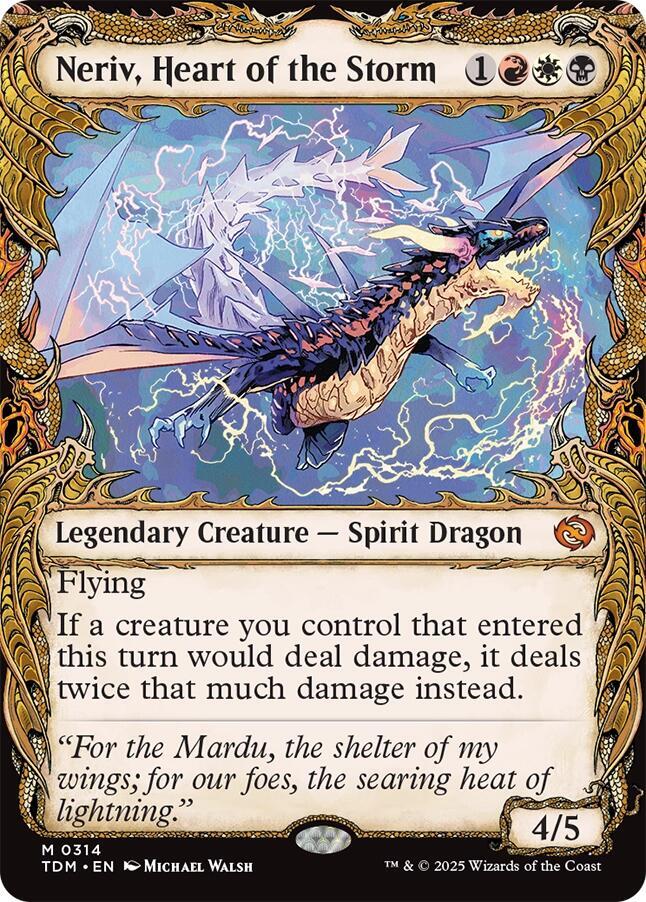 Neriv, Heart of the Storm (Showcase) (314) [Tarkir: Dragonstorm]