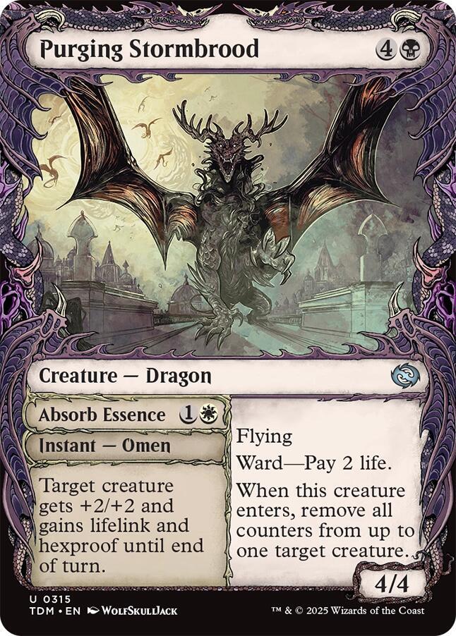 Purging Stormbrood (Showcase) (315) [Tarkir: Dragonstorm]