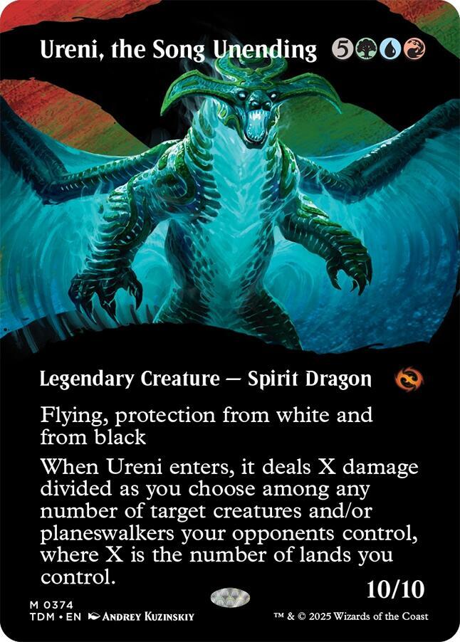 Ureni, the Song Unending (Borderless) (374) [Tarkir: Dragonstorm]