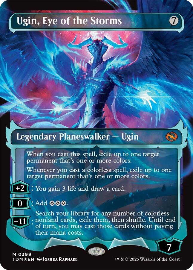 Ugin, Eye of the Storms (Showcase) (399) [Tarkir: Dragonstorm]