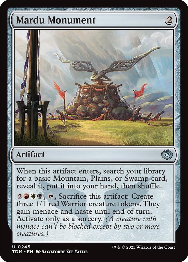 Mardu Monument (245) [Tarkir: Dragonstorm]