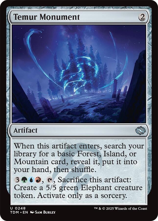 Temur Monument (248) [Tarkir: Dragonstorm]