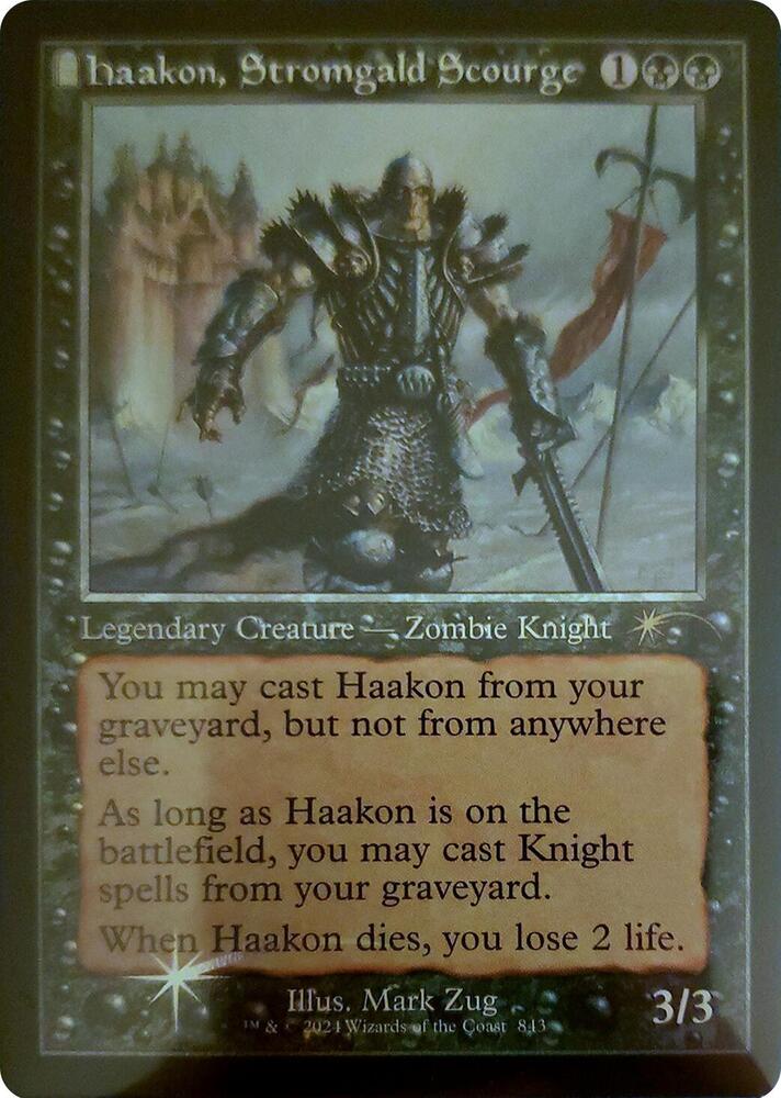 Haakon, Stromgald Scourge (Retro Frame) (843) [Secret Lair Drop]