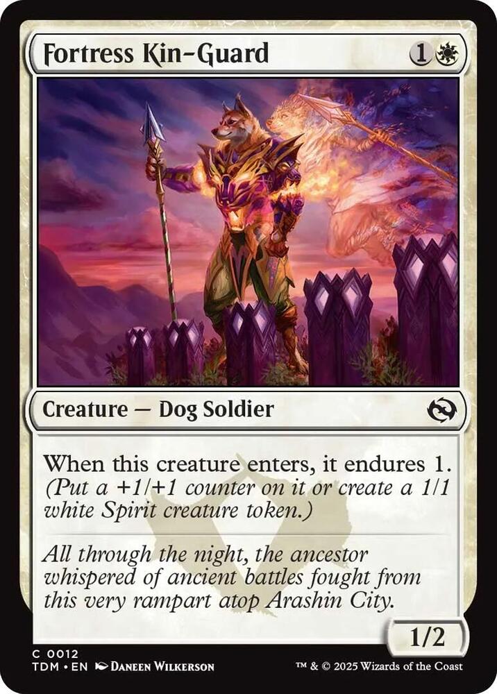 Fortress Kin-Guard (12) [Tarkir: Dragonstorm]