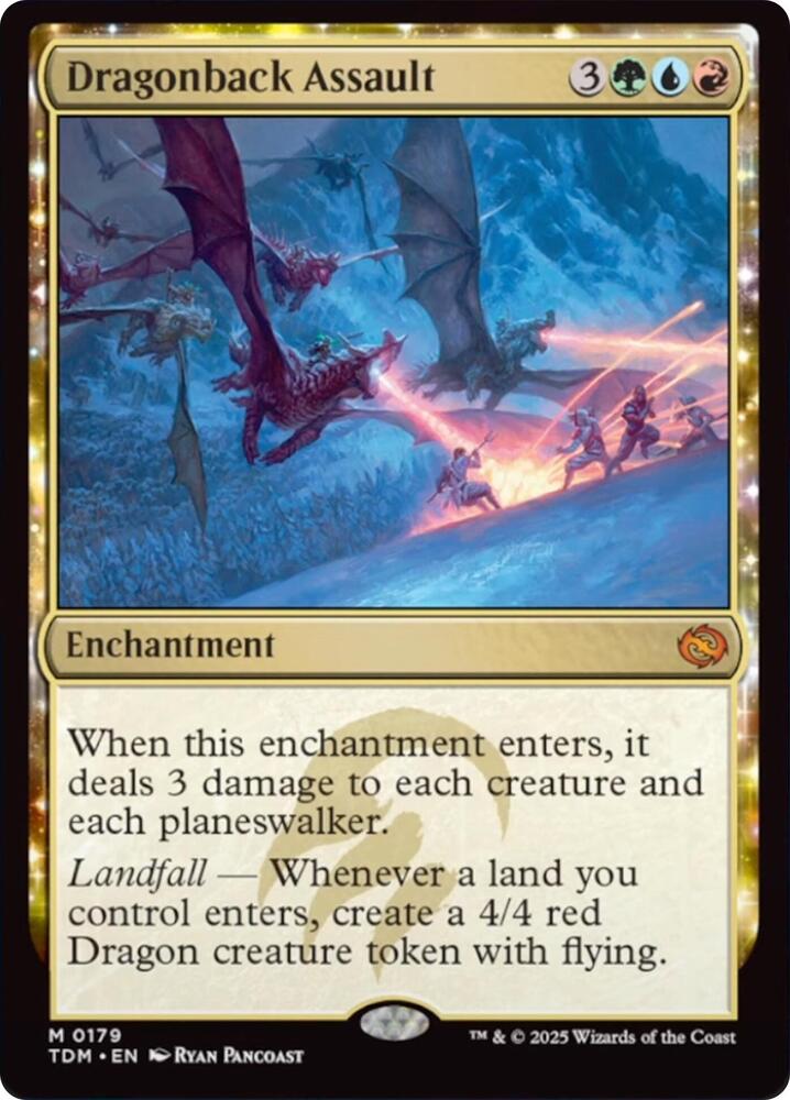 Dragonback Assault (179) [Tarkir: Dragonstorm]