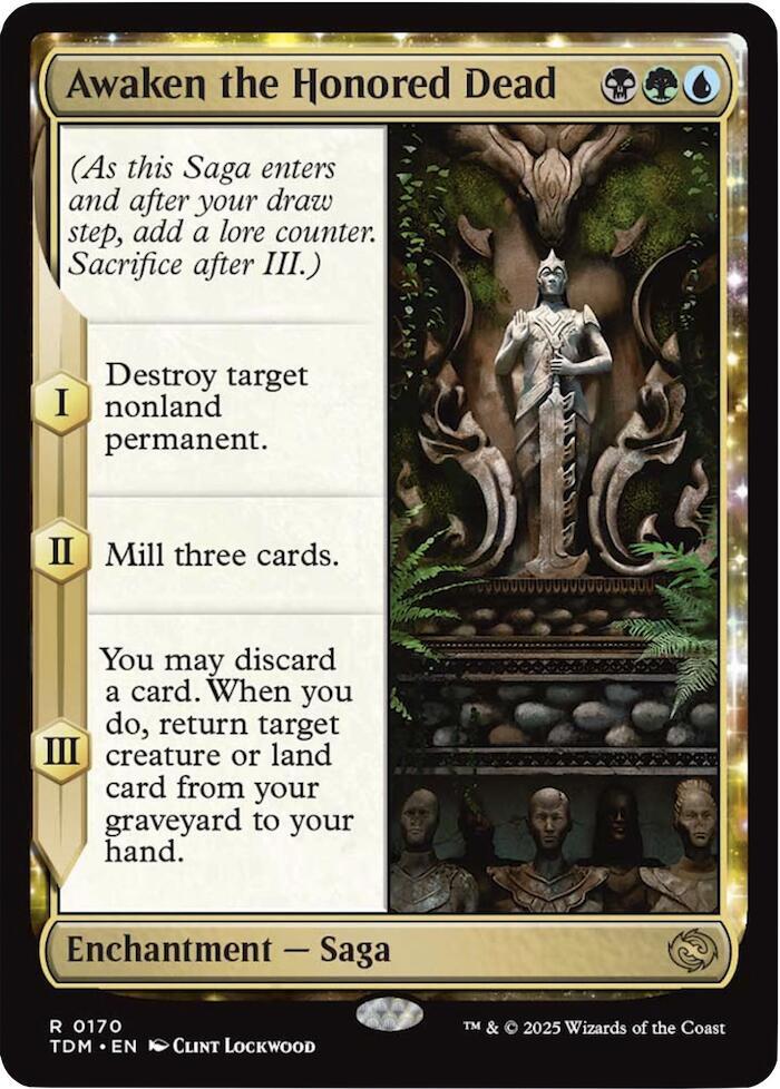 Awaken the Honored Dead (170) [Tarkir: Dragonstorm]
