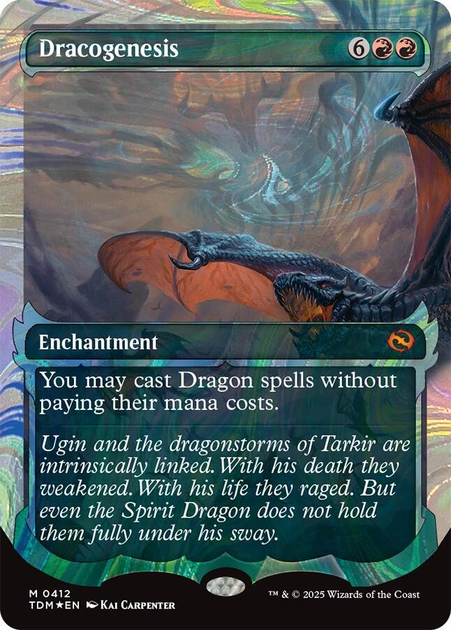 Dracogenesis (0412) (Showcase) (Halo Foil) [Tarkir: Dragonstorm]