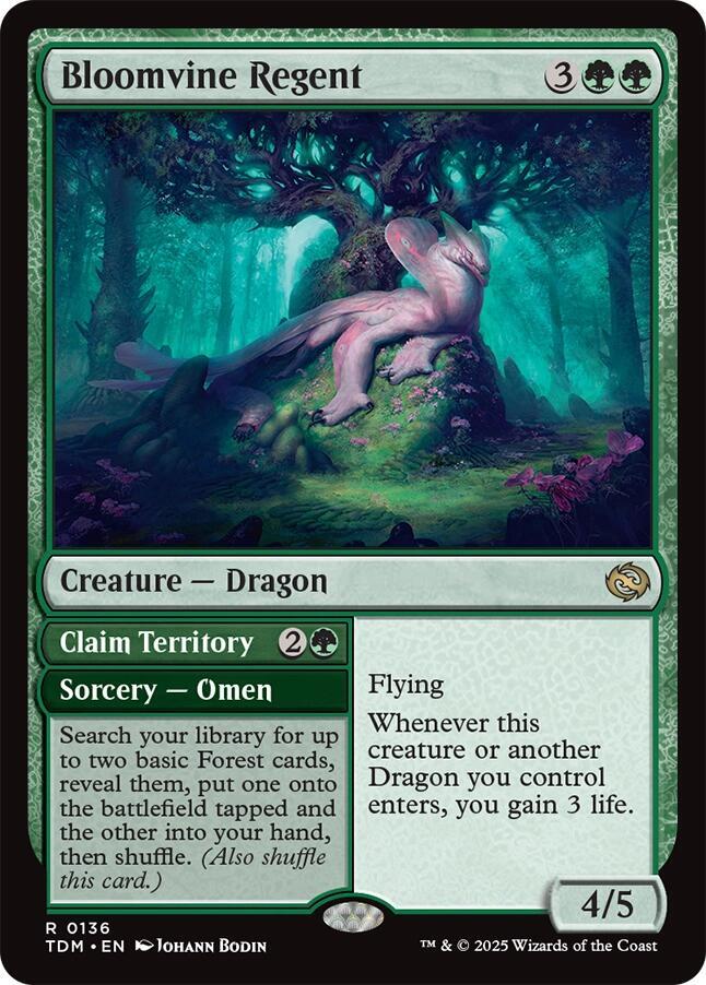Bloomvine Regent (136) [Tarkir: Dragonstorm]