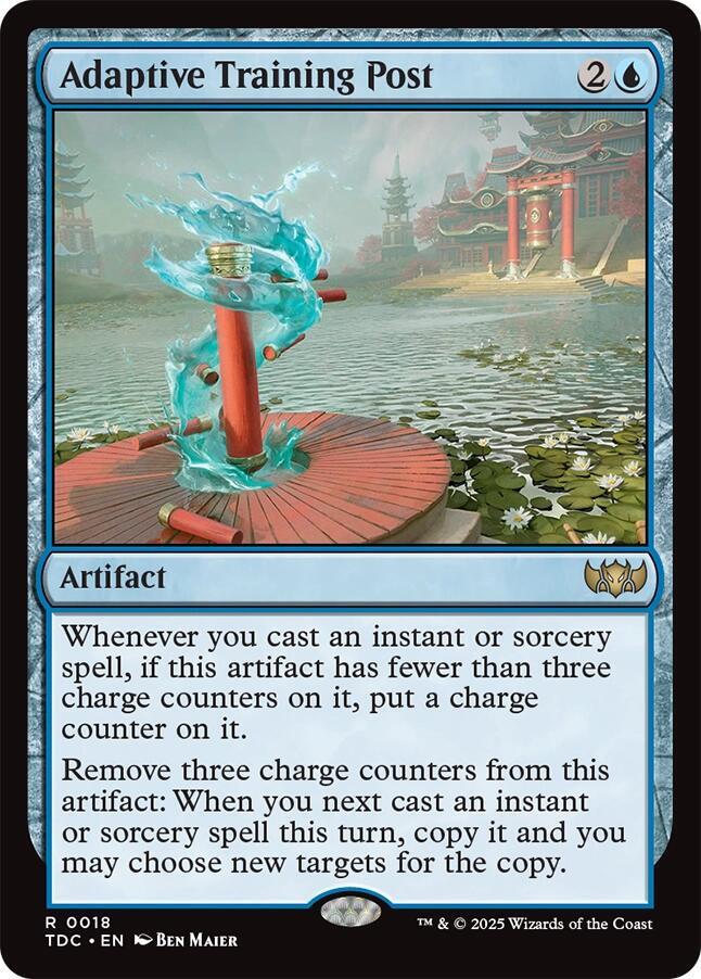 Adaptive Training Post (18) [Tarkir: Dragonstorm Commander]