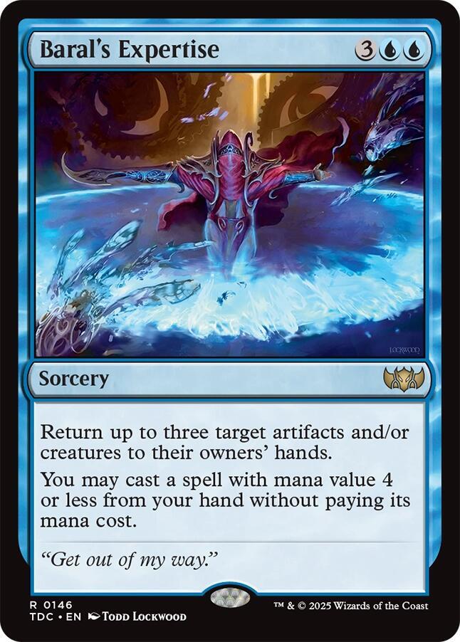 Baral's Expertise (146) [Tarkir: Dragonstorm Commander]