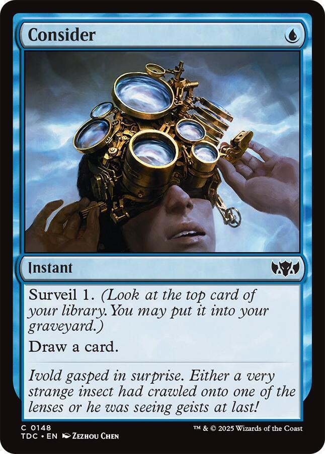 Consider (148) [Tarkir: Dragonstorm Commander]