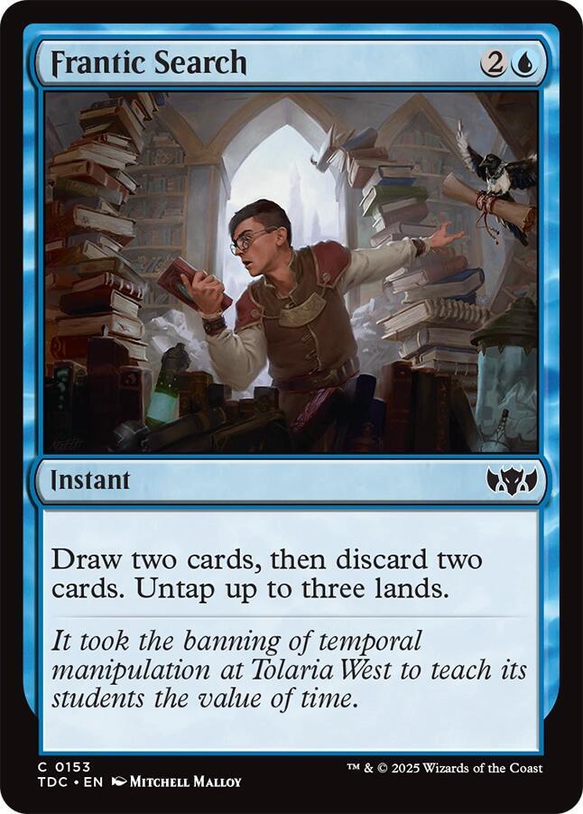 Frantic Search (153) [Tarkir: Dragonstorm Commander]